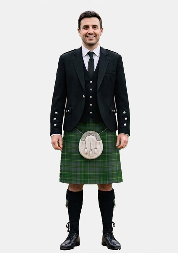 Traditional_Taylor_tartan_809_Kilt_and_Argyle_Jacket_Kilt_Outfits_front_image
