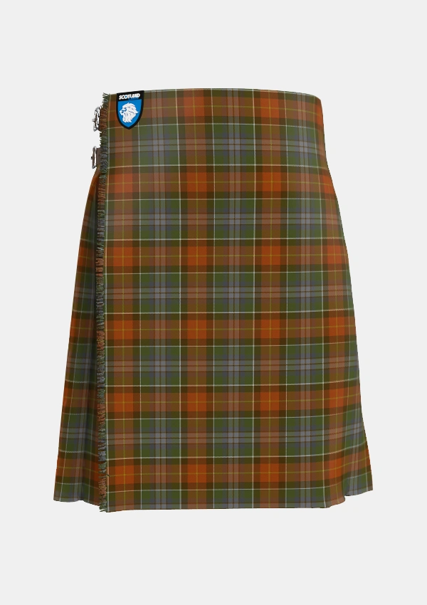 Traditional_Teallach_Personal_Tartan_832_kilt_front_image_with_pleated_design_and_adjustable_buckles_for_men