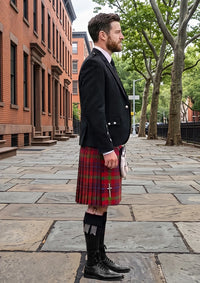 Traditional_Telfer_Tartan_10083_Kilt_and_Argyle_Jacket_Kilt_Outfit_right_image
