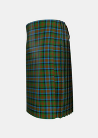 Traditional_Tennant_2_Tartan_1653_kilt_left_image_with_pleated_design_and_adjustable_buckles_for_men