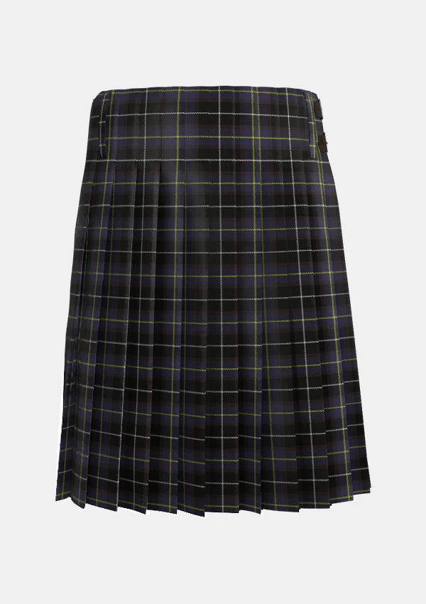 Traditional_Teylu_Coleman_Tartan_kilt_10792_back_image_with_pleated_design_and_adjustable_buckles_for_men