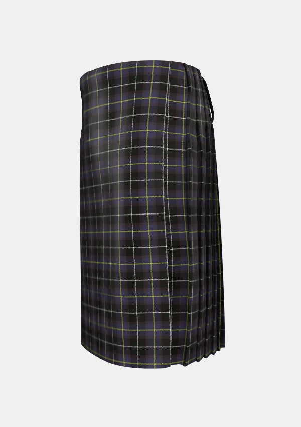 Traditional_Teylu_Coleman_Tartan_kilt_10792_left_image_with_pleated_design_and_adjustable_buckles_for_men