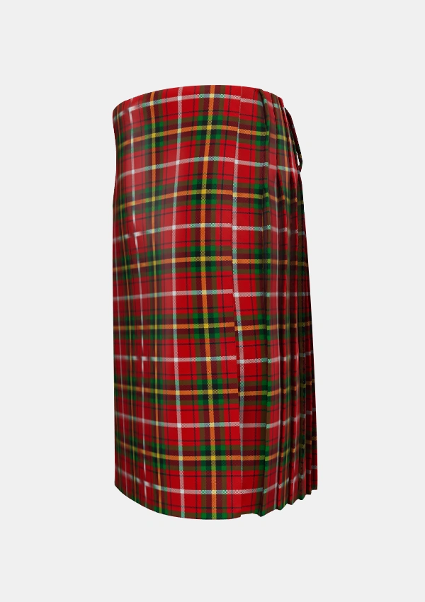 Traditional_Thirkill_Dalgliesh_Tartan_6275_kilt_left_image_with_pleated_design_and_adjustable_buckles_for_men