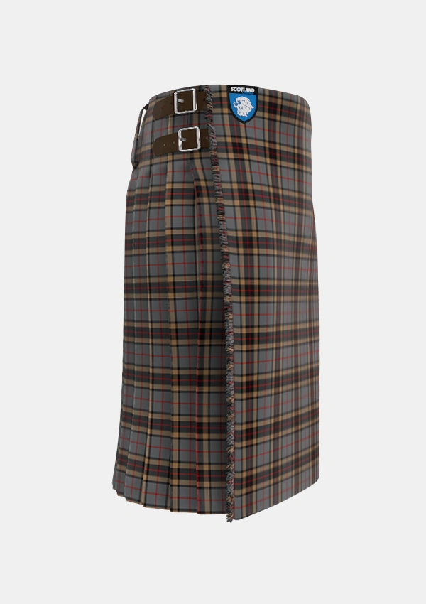 Thompson Thomson MacTavish special grey Tartan Kilt