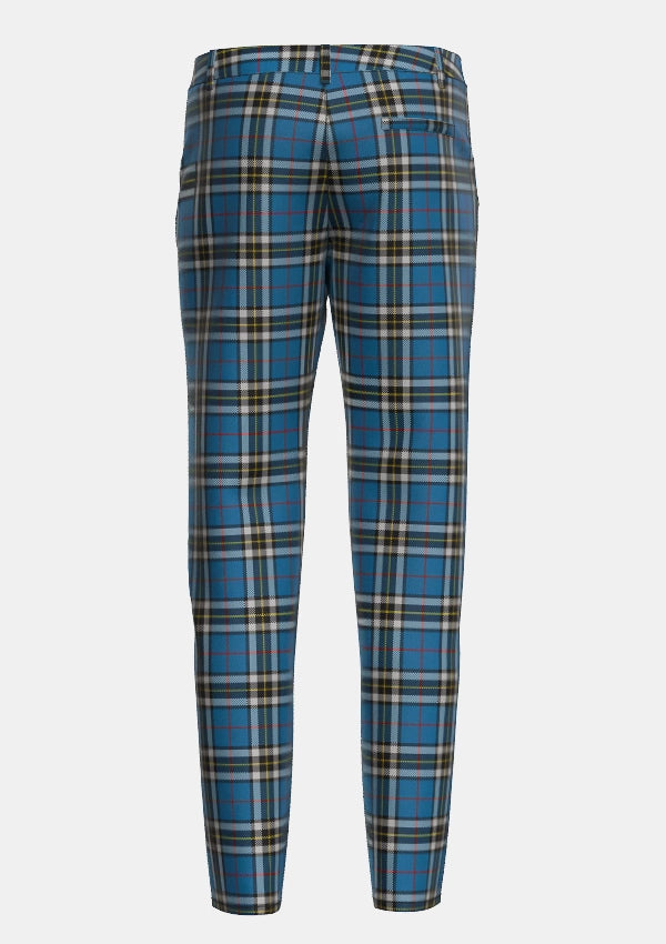 Thomson Dress Blue Tartan Trouser