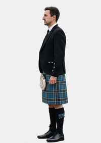 Traditional_Thomson_Dress_Blue_Tartan_Kilt_and_Argyle_Jacket_Kilt_Outfits_left_image
