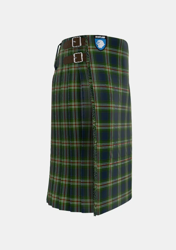 Traditional_Todd_Tartan_kilt_5107_right_image_with_pleated_design_and_adjustable_buckles_for_men