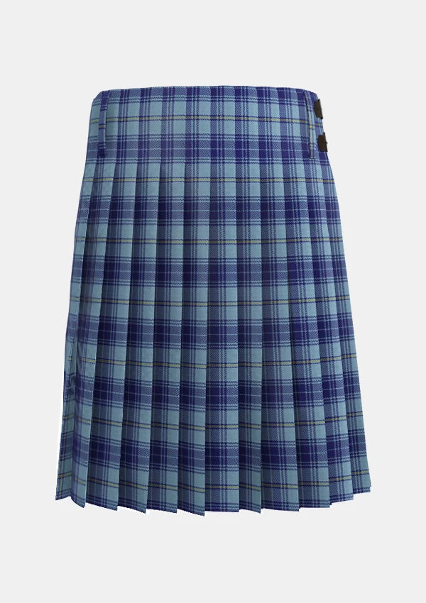 Traditional_Traynor_Tartan_kilt_6608_back_image_with_pleated_design_and_adjustable_buckles_for_men
