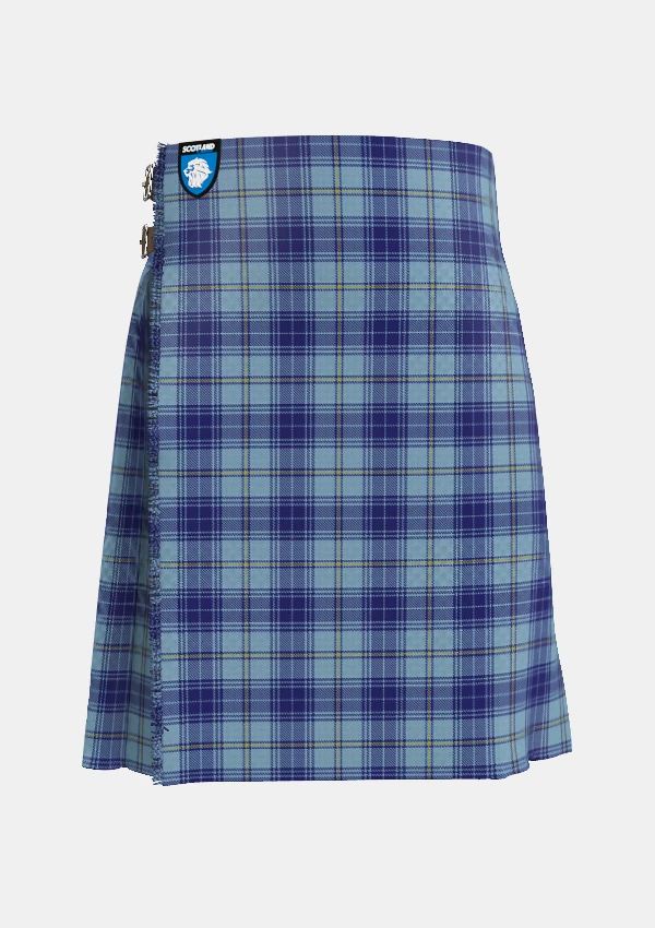 Traditional_Traynor_Tartan_kilt_6608_front_image_with_pleated_design_and_adjustable_buckles_for_men