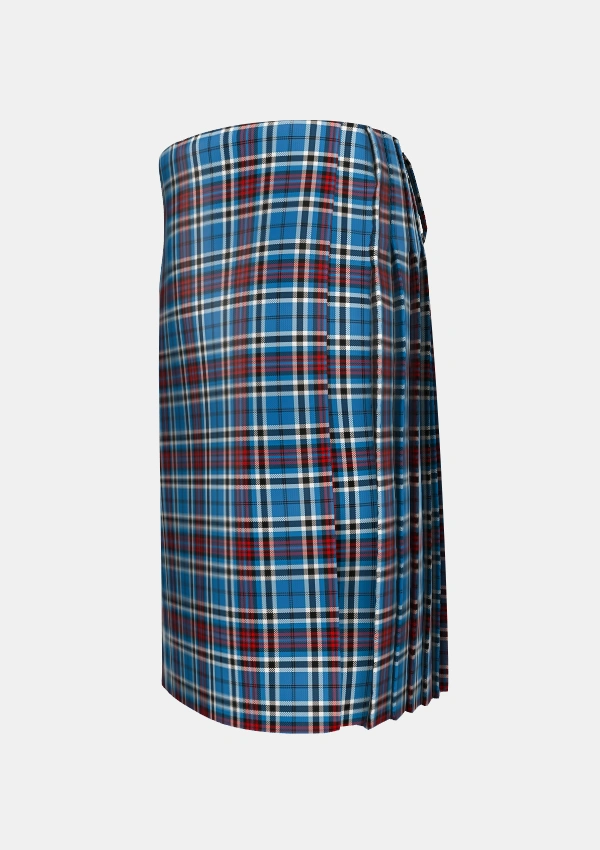 Traditional_Trillard_Personal_Tartan_6235_kilt_left_image_with_pleated_design_and_adjustable_buckles_for_men