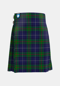 Traditional_Tulloch_Tartan_kilt_12015_front_image_with_pleated_design_and_adjustable_buckles_for_men