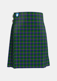 Traditional_Turnbull_Hunting_1983_2_Tartan_1265_kilt_front_image_with_pleated_design_and_adjustable_buckles_for_men