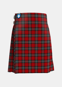 Traditional_Turner_tartan_6285_kilt_front_image_with_pleated_design_and_adjustable_buckles_for_men
