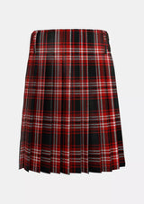 Traditional_Tweedside_Red_Tartan_kilt_back_image_with_pleated_design_and_adjustable_buckles_for_men