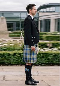 Traditional_Ukraine_Forever_Tartan_13468_Kilt_and_Argyle_Jacket_Kilt_Outfit_right_image