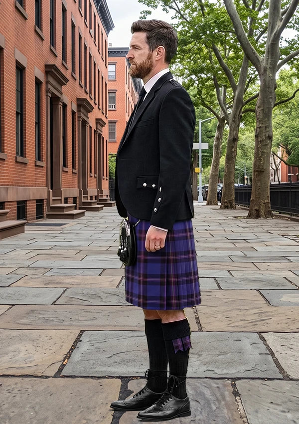 Traditional_Ulster_Scots_Tartan_7846_Kilt_and_Argyle_Jacket_Kilt_Outfit_left_image