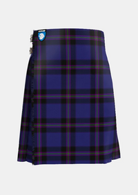 Traditional_Ulster_Scots_Tartan_kilt_7846_front_image_with_pleated_design_and_adjustable_buckles_for_men