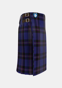 Traditional_Ulster_Scots_Tartan_kilt_7846_right_image_with_pleated_design_and_adjustable_buckles_for_men