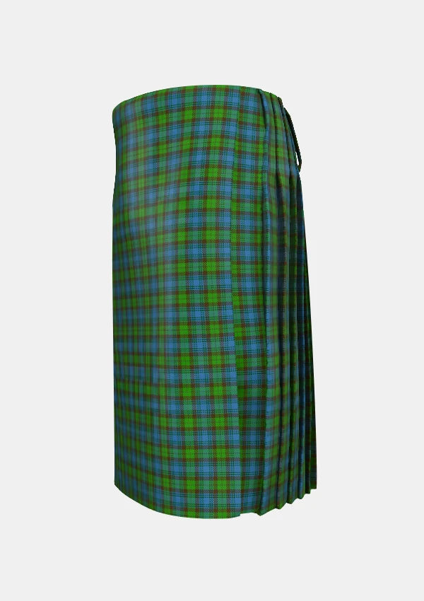 Traditional_Universal_Ancient_Tartan_kilt_136_left_image_with_pleated_design_and_adjustable_buckles_for_men
