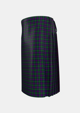 Traditional_Urquhart_2_Tartan_1086_kilt_left_image_with_pleated_design_and_adjustable_buckles_for_men
