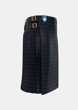Traditional_Urquhart_2_Tartan_1086_kilt_right_image_with_pleated_design_and_adjustable_buckles_for_men