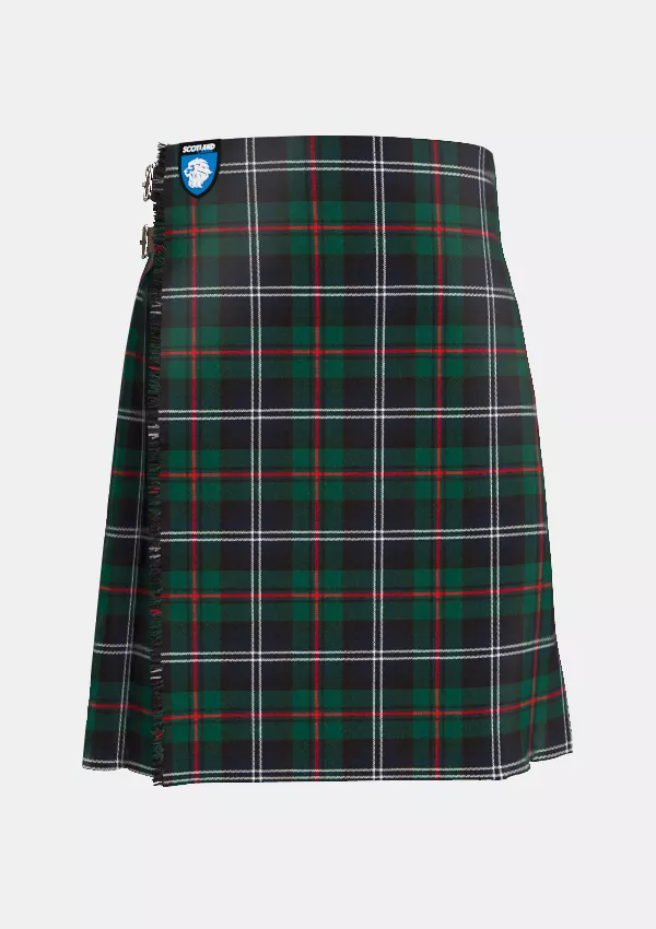 Traditional_Urquhart_Modern_Tartan_kilt_front_image_with_pleated_design_and_adjustable_buckles_for_men
