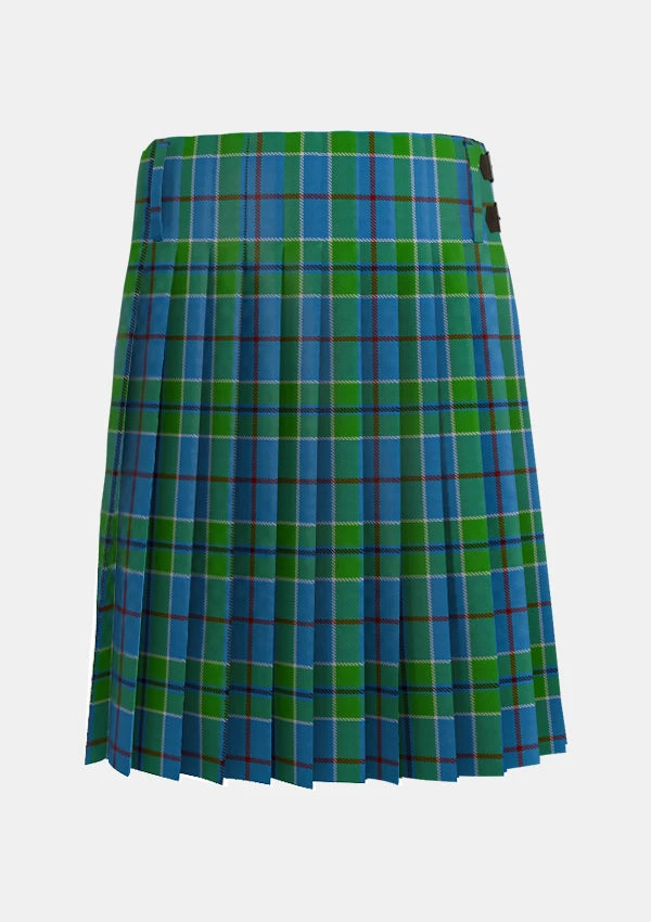 Traditional_Vance_Tartan_kilt_back_image_with_pleated_design_and_adjustable_buckles_for_men