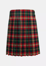Traditional_Vegan_Tartan_12519_kilt_back_image_with_pleated_design_and_adjustable_buckles_for_men