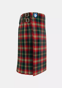 Traditional_Vegan_Tartan_12519_kilt_right_image_with_pleated_design_and_adjustable_buckles_for_men