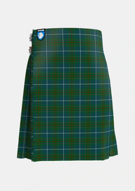 Traditional_Vipont_White_line_Tartan_1479_kilt_front_image_with_pleated_design_and_adjustable_buckles_for_men