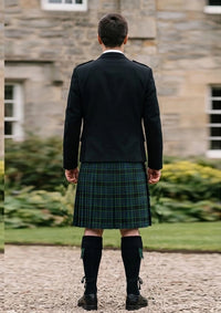 Traditional_Walsh_Ryan_Tartan_13811_Kilt_and_Argyle_Jacket_Kilt_Outfit_back_image