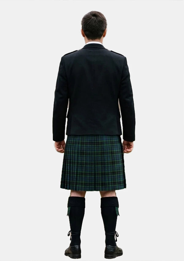 Traditional_Walsh_Ryan_Tartan_13811_Kilt_and_Argyle_Jacket_Kilt_Outfits_back_image