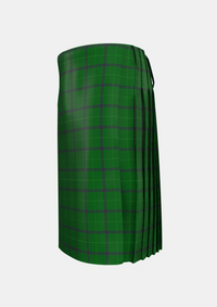 Traditional_Walters_Personal_Tartan_4160_kilt_left_image_with_pleated_design_and_adjustable_buckles_for_men