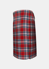 Traditional_Warden_Tartan_7294_kilt_left_image_with_pleated_design_and_adjustable_buckles_for_men