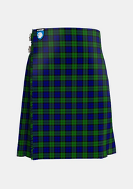 Traditional_Wartley_Hunting_Tartan_4338_kilt_front_image_with_pleated_design_and_adjustable_buckles_for_men
