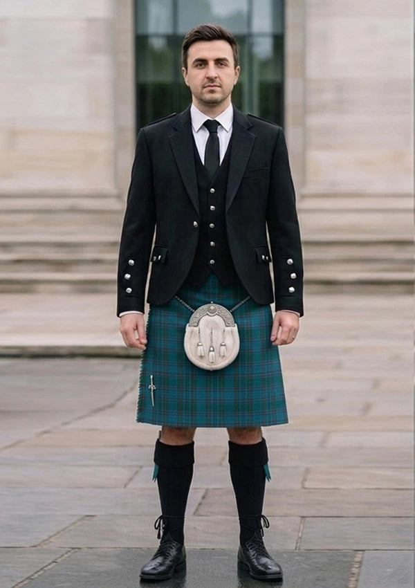 Traditional_Watkins_of_Wales_Tartan_Kilt_and_Argyle_Jacket_Kilt_Outfit_front_image