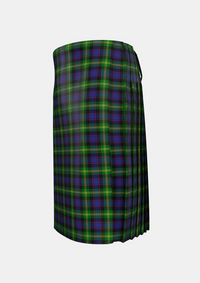 Traditional_Watson_2_Tartan_307_kilt_left_image_with_pleated_design_and_adjustable_buckles_for_men