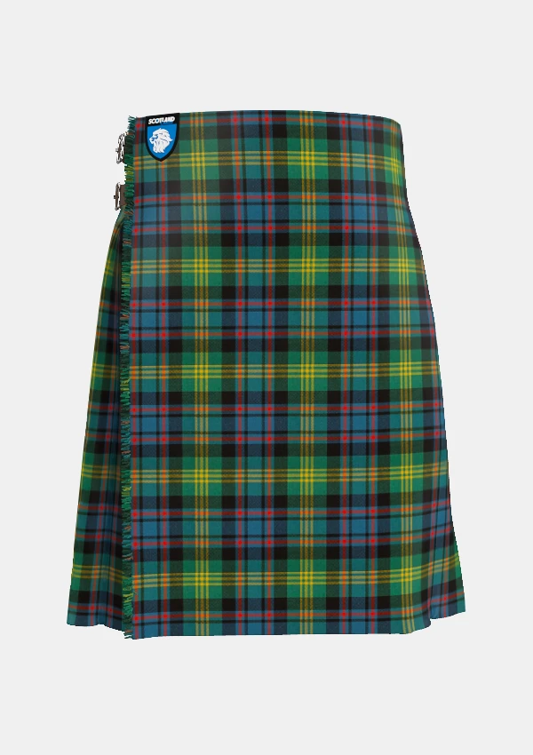 Traditional_Watson_tartan_front_image_with_pleated_design_and_adjustable_buckles_for_men
