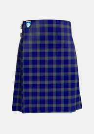 Traditional_Waugh_Tartan_kilt_front_image_with_pleated_design_and_adjustable_buckles_for_men