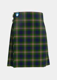 Traditional_Wells_Tartan_kilt_front_image_with_pleated_design_and_adjustable_buckles_for_men