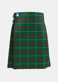Traditional_Welsh_tartan_front_image_with_pleated_design_and_adjustable_buckles_for_men