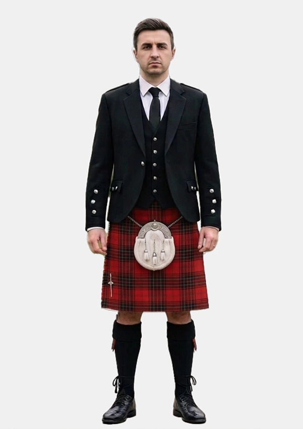 Traditional_Wemyss_Tartan_1512_Kilt_and_Argyle_Jacket_Kilt_Outfits_front_image