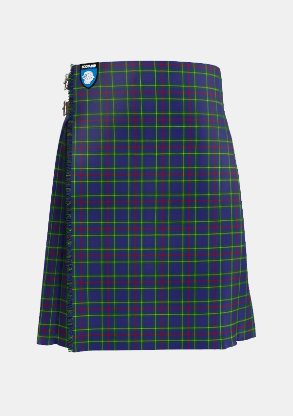 Traditional_Wheadon_Tartan_3972_kilt_front_image_with_pleated_design_and_adjustable_buckles_for_men