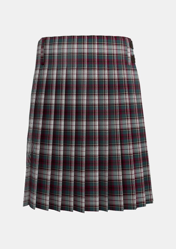 Traditional_Whitehead_E_Tartan_14406_kilt_back_image_with_pleated_design_and_adjustable_buckles_for_men