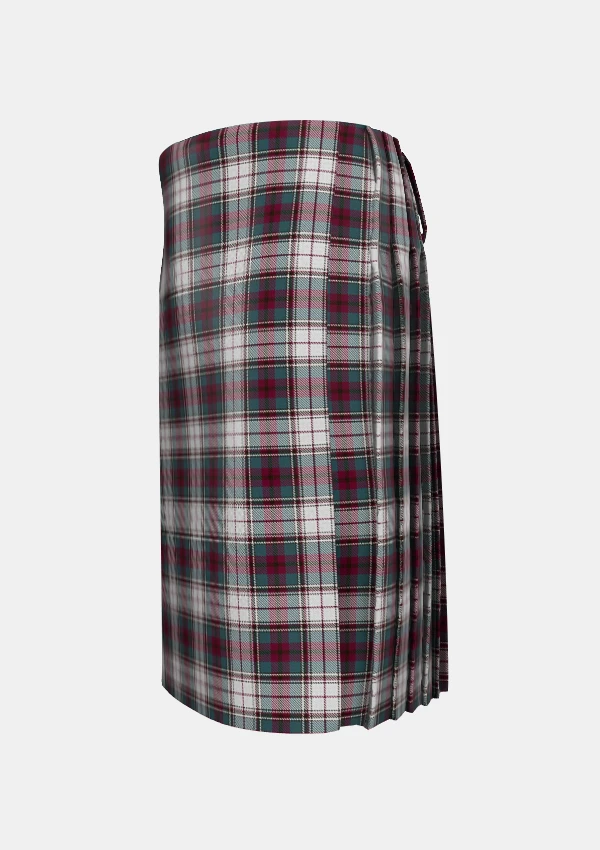 Traditional_Whitehead_E_Tartan_14406_kilt_left_image_with_pleated_design_and_adjustable_buckles_for_men