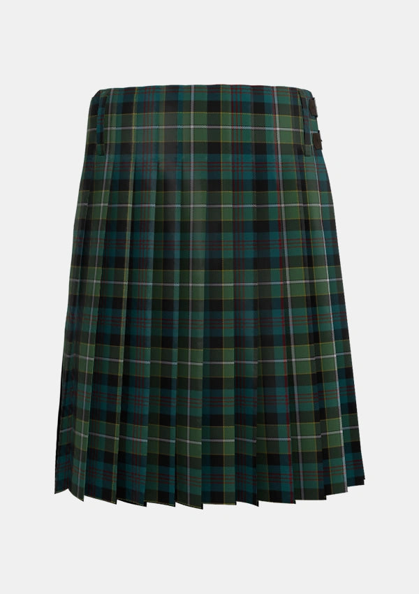 Traditional_Whitson_Tartan_1422_kilt_back_image_with_pleated_design_and_adjustable_buckles_for_men