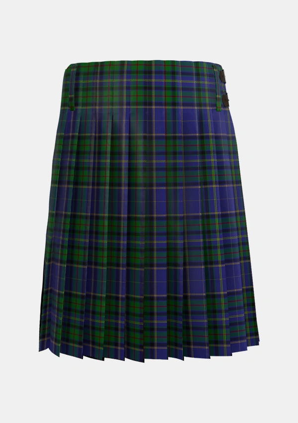 Traditional_Whitworth_2003_Tartan_6052_kilt_back_image_with_pleated_design_and_adjustable_buckles_for_men