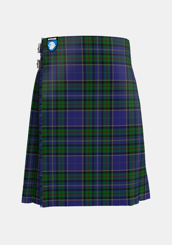 Traditional_Whitworth_2003_Tartan_6052_kilt_front_image_with_pleated_design_and_adjustable_buckles_for_men