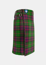 Traditional_Whyte_John_Family_Tartan_14359_kilt_right_image_with_pleated_design_and_adjustable_buckles_for_men