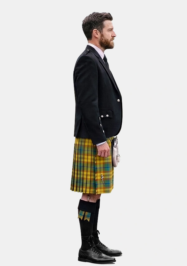 Traditional_Wild_Mustard_Dreams_Tartan_10933_Kilt_and_Argyle_Jacket_Kilt_Outfits_right_image